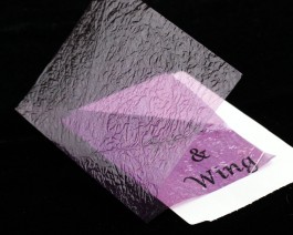 Fine Back & Wing Foil, Purple